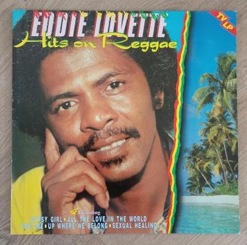 Vinyl LP Eddie Lovette - Hits on reggae. beschikbaar voor biedingen