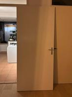 Opdekdeur binnendeur rechtsdraaiend, Doe-het-zelf en Verbouw, Deuren en Horren, Ophalen, Gebruikt, 80 tot 100 cm, Binnendeur