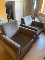 Te koop  twee nette fauteuils, Huis en Inrichting, Ophalen, 75 tot 100 cm, Zo goed als nieuw, Stof
