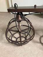 Hanglamp metaal met 3 lampen - lengte 96 cm, Huis en Inrichting, Ophalen, Zo goed als nieuw
