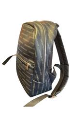 Emporio Armani Monogram Backpack – €149,99, Used products zwolle, Korte smeden 15, Zwart, Heer