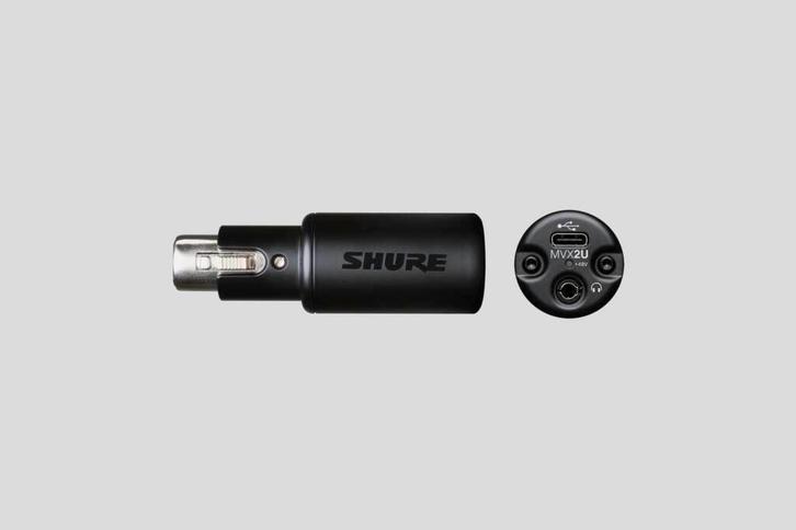 Shure Motiv MVX2U XLR microfoon interface, Muziek en Instrumenten, Microfoons, Nieuw, Studiomicrofoon, Ophalen of Verzenden