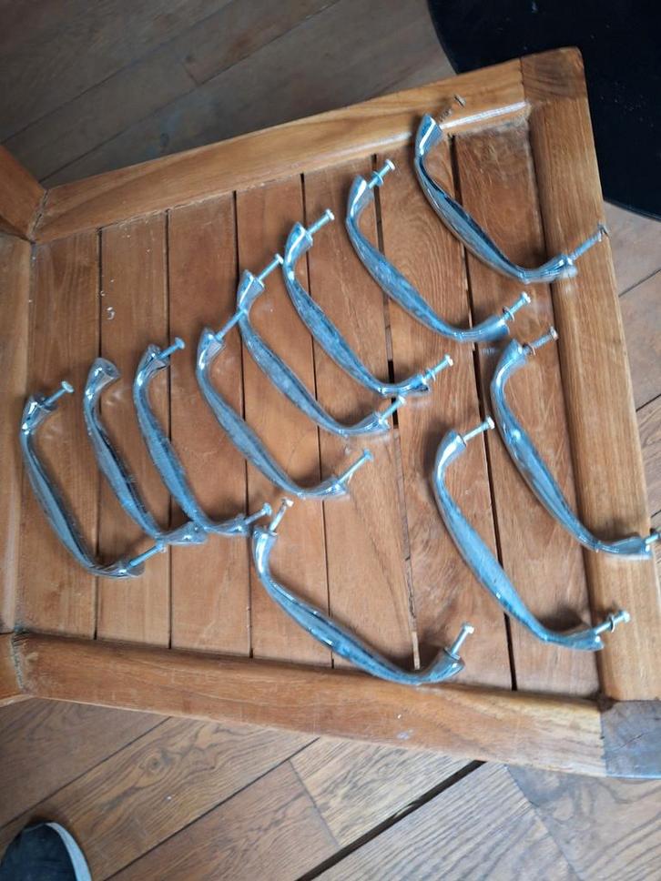 12 Stuks Vintage Deurgrepen, Huis en Inrichting, Overige Huis en Inrichting, Gebruikt, Ophalen of Verzenden