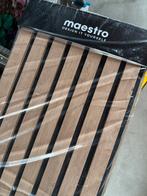 Maestro latt wandpaneel Paneel - Overgebleven, Huis en Inrichting, Woonaccessoires | Wanddecoraties, Ophalen of Verzenden, Nieuw