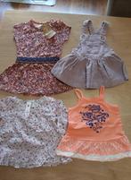 4 Jurkjes 1 nog nieuw mt 68 ( los 0,75 en 2,50 ), Kinderen en Baby's, Babykleding | Maat 68, Meisje, Jurkje of Rokje, Dirkje, Nieuw