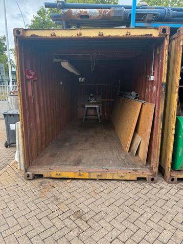 20 ft container zonder voordeuren beschikbaar voor biedingen