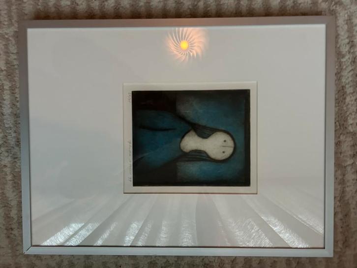 2x Gerda Smit etsen - Holland Art Gallery, Antiek en Kunst, Kunst | Etsen en Gravures, Ophalen