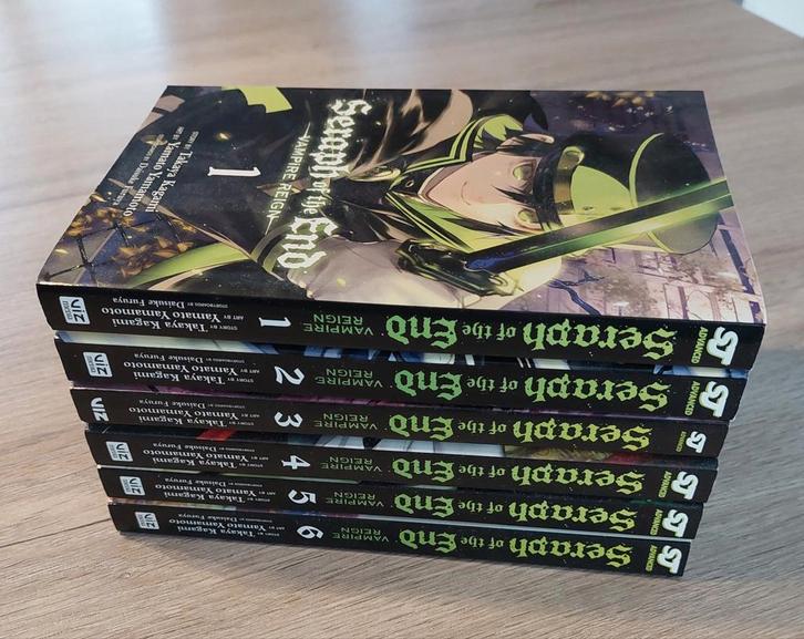 Div Seraph of the end, Boeken, Strips | Comics, Zo goed als nieuw, Meerdere comics, Japan (Manga), Ophalen of Verzenden