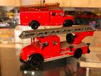 SIKU 4114 en 4115 Magirus Brandweer auto, Ophalen of Verzenden, SIKU, Bus of Vrachtwagen, Zo goed als nieuw