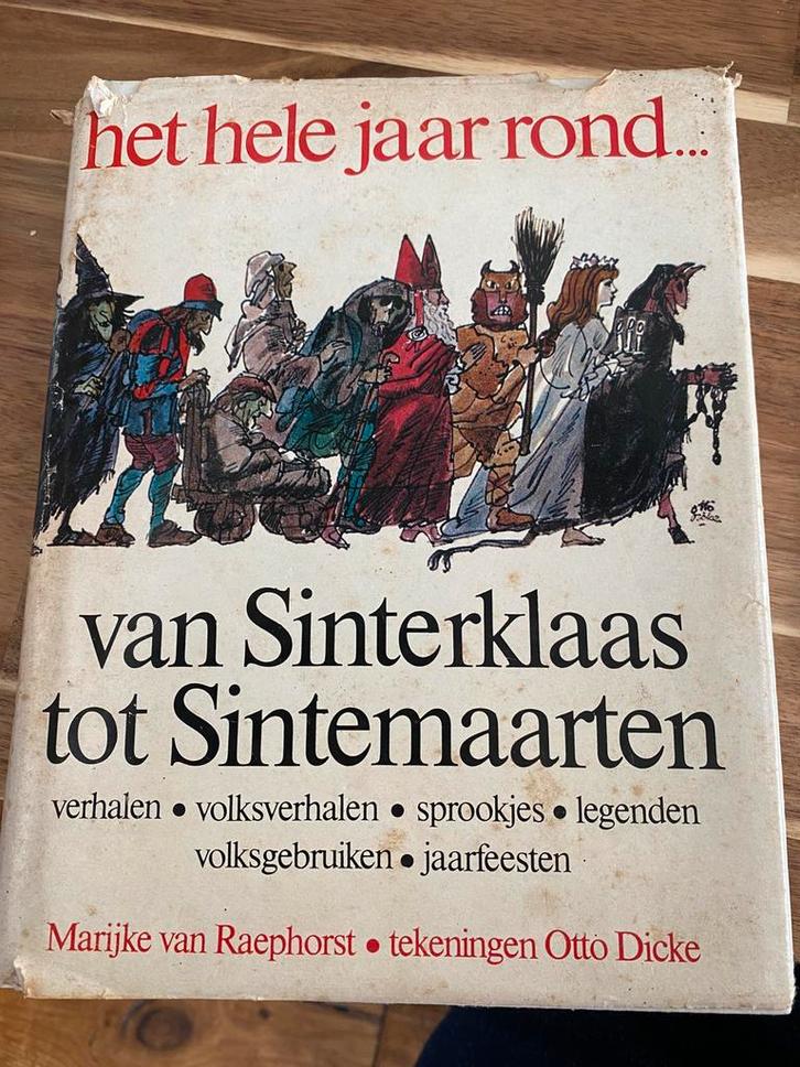 Het hele jaar rond, van sinterklaas tot sintemaarten, Boeken, Kinderboeken | Jeugd | onder 10 jaar, Gelezen, Fictie algemeen, Ophalen of Verzenden