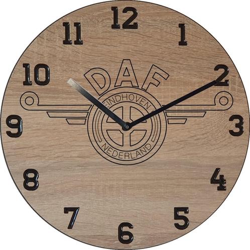 Themaklok met een Daf vrachtauto logo, Huis en Inrichting, Woonaccessoires | Klokken, Nieuw, Ophalen of Verzenden