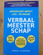 Boek Verbaal Meesterschap – Remco Claassen, goede staat, Ophalen of Verzenden, Zo goed als nieuw, Remco Claassen