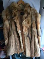 Vintage Bontjas - Maat M, Ophalen of Verzenden, Gedragen, Maat 38/40 (M), Bruin