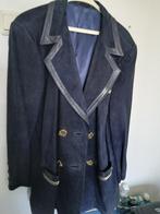 Kleding dames mt 44 blazer leer, Zaspel Design, Zwart, Maat 42/44 (L), Ophalen of Verzenden