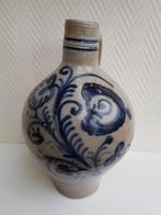 Gres kruik, Keulse kruik, Hoog 35 cm, grijs-blauw, Antiek en Kunst, Ophalen of Verzenden