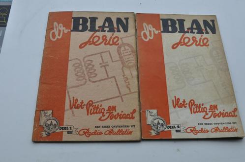 Dr. Blan De Muiderkring deel 1 + 2 1946, Verzamelen, Elektronische Apparatuur, Audio en Video, Ophalen of Verzenden