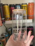 Monster energy glas the doctor, Ophalen of Verzenden, Zo goed als nieuw, Bierglas