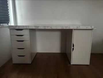 Make-uptafel & bureau in één – ideaal voor werk én beauty! beschikbaar voor biedingen
