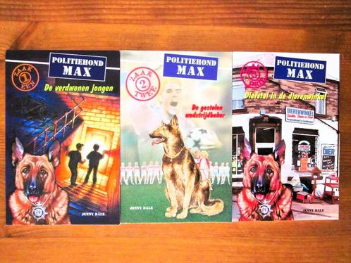 Politiehond MAX: Zaak 1 - Zaak 2 - Zaak 3 (set van 3 boeken), Boeken, Kinderboeken | Jeugd | onder 10 jaar, Zo goed als nieuw