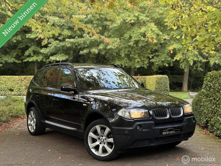 BMW X3 2.5i ~ Youngtimer ~ Leder ~ Panoramadak - Nette staat, Auto's, BMW, Bedrijf, Te koop, X3, 4x4, ABS, Airbags, Airconditioning