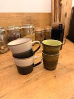 Set van 4 HK Living kopjes, Huis en Inrichting, Keuken | Servies, Gebruikt, Keramiek, Ophalen of Verzenden, Overige stijlen