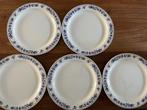 5 x retro borden van Nuova Fontebasso (Italiaans fabrikaat), Ophalen, Gebruikt, Overige stijlen, Bord(en)