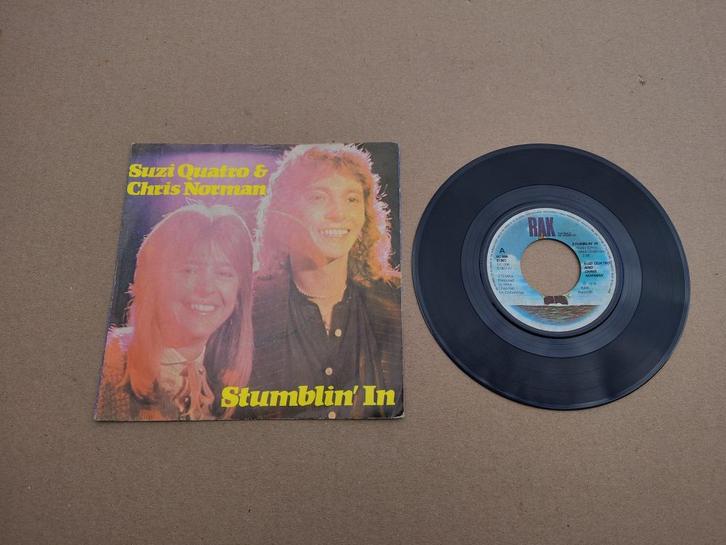 Single: Suzi Quatro & Chris Norman - Stumblin In (1978), Cd's en Dvd's, Vinyl Singles, Gebruikt, Pop, 7 inch, Verzenden