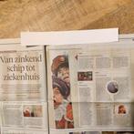 Sinterklaasjournaal krantenartikel krantenknipsel, Ophalen of Verzenden, 1980 tot heden, Nederland, Knipsel(s)