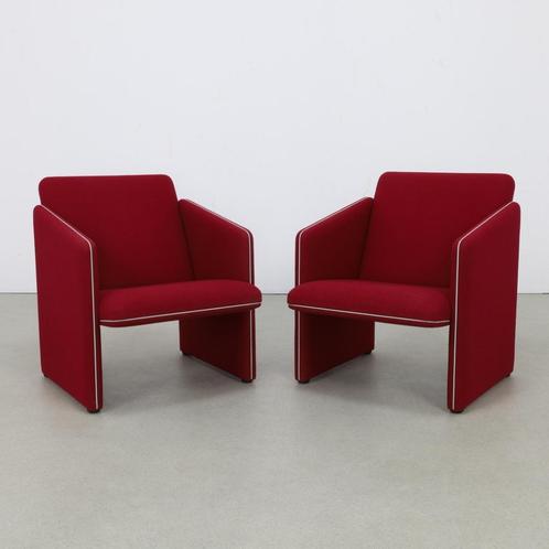 2x Postmodern Arm Chair, 1980s, Huis en Inrichting, Fauteuils, Gebruikt, 75 tot 100 cm, 75 tot 100 cm, Ophalen