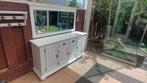 Dressoir en spiegel., Ophalen, Gebruikt, 150 tot 200 cm, Eikenhout