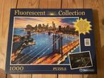 Fluorescent collection 1000 stukjes, Hobby en Vrije tijd, Denksport en Puzzels, Ophalen of Verzenden, 500 t/m 1500 stukjes, Zo goed als nieuw