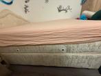 Bed 160 cm, Ophalen, Zo goed als nieuw, Tweepersoons, 160 cm