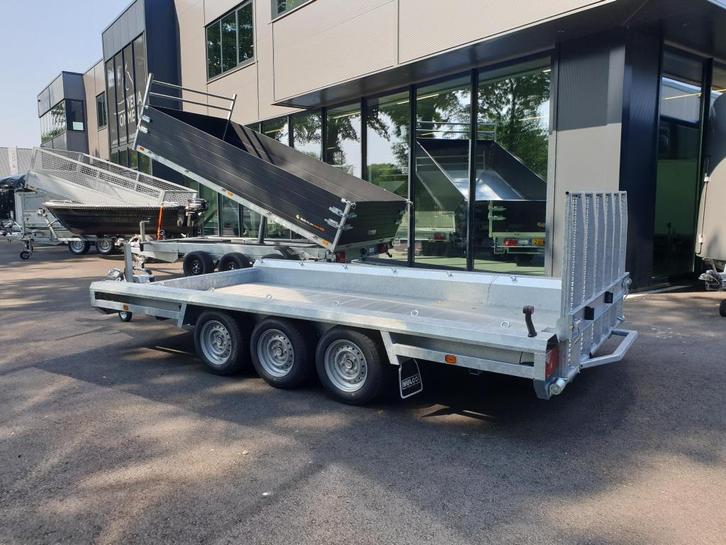 Hulco Terrax-3 korte klep aluminium vloer. VEMA OMMEN, Auto diversen, Aanhangers en Bagagewagens, Nieuw
