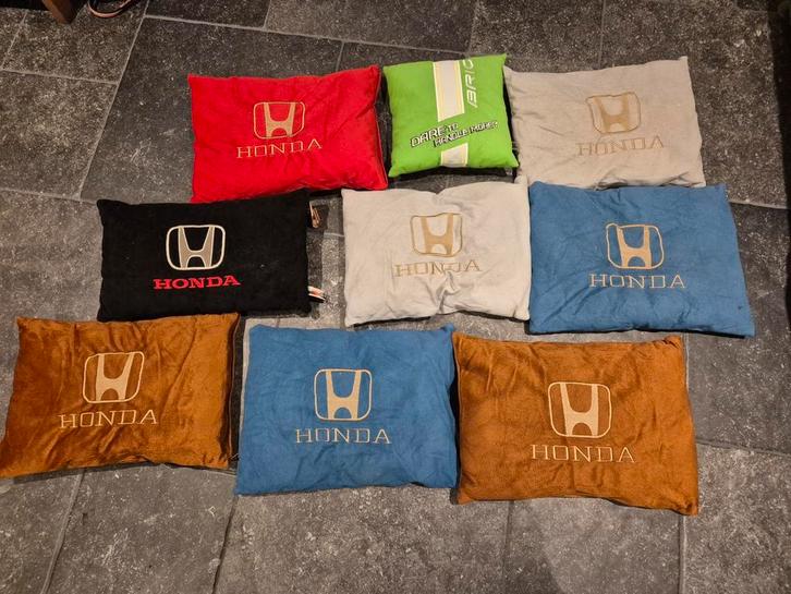 Honda Kussens - Diverse Kleuren & Stijlen, Huis en Inrichting, Woonaccessoires | Kussens, Zo goed als nieuw, Vierkant, Ophalen of Verzenden