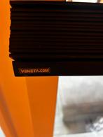 Zwarte houten jaloezieën Veneta - 242x190 cm, Huis en Inrichting, Stoffering | Gordijnen en Lamellen, Ophalen, Gebruikt, Zwart