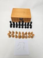 # OKWA Schaakspel - Vintage Schaakset met Houten Kist set 57, Ophalen of Verzenden, Gebruikt