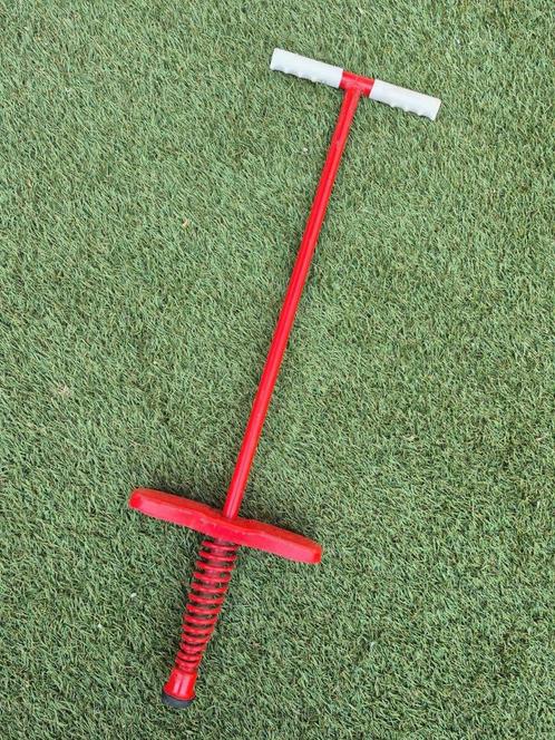 Vintage ijzeren pogo stick, Kinderen en Baby's, Speelgoed | Buiten | Los speelgoed, Gebruikt, Ophalen of Verzenden