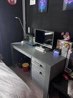 Woood houten bureau., Ophalen of Verzenden, Zo goed als nieuw, Bureau