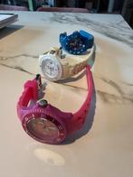 Ice Watch Horloges - blauw, roze en wit, Overige merken, Kunststof, Gebruikt, Polshorloge
