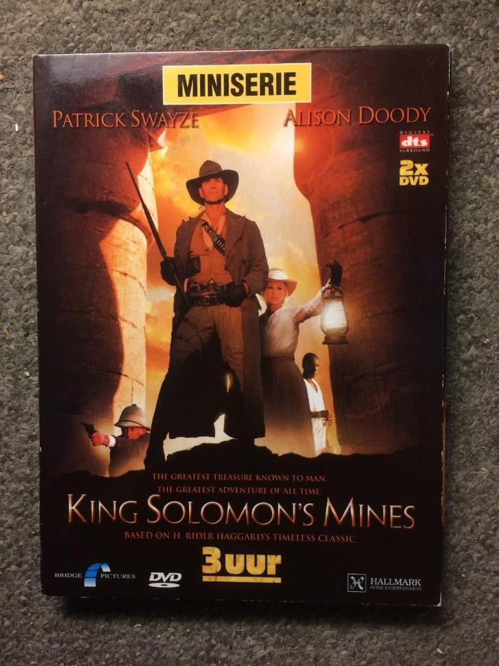 DVD Mini-serie King Solomon's Mines ; Patrick Swayze, Cd's en Dvd's, Dvd's | Avontuur, Zo goed als nieuw, Vanaf 12 jaar, Ophalen of Verzenden
