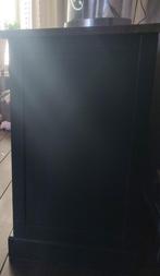 Dressoir zwart, Huis en Inrichting, Kasten | Dressoirs, Ophalen, Gebruikt, 150 tot 200 cm, 25 tot 50 cm