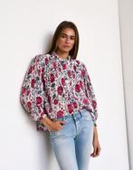 Masscob Boreal blouse wit roze met bloemen, Kleding | Dames, Maat 34 (XS) of kleiner, Ophalen of Verzenden, Roze, Zo goed als nieuw