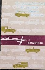 Daffodil  DAF instructieboekje 8-66, Auto diversen, Handleidingen en Instructieboekjes, Ophalen of Verzenden