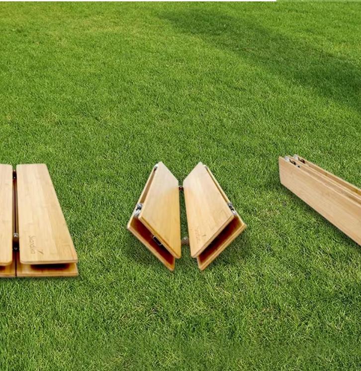 Skandika camping picknick tafel met 2 bankjes, als nieuw!, Caravans en Kamperen, Kampeermeubelen, Zo goed als nieuw, Campingtafel