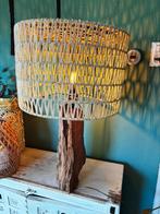 Unieke natuurelement tafellamp – 75 cm hoog, Huis en Inrichting, Ophalen of Verzenden