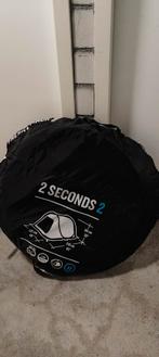 Decathlon 2 seconds dark pop-up tent 2 pax, Ophalen, Gebruikt, Tot en met 2