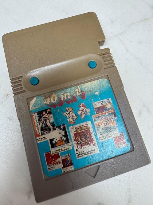 Gameboy spel 40 in 1, Spelcomputers en Games, Games | Nintendo Game Boy, Gebruikt, Overige genres, 1 speler, Vanaf 7 jaar, Ophalen of Verzenden
