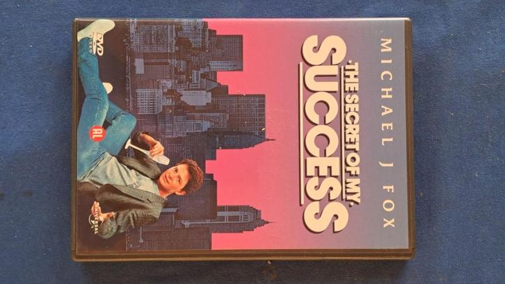 The secret of my Success "Michael J Fox", Cd's en Dvd's, Dvd's | Komedie, Zo goed als nieuw, Actiekomedie, Alle leeftijden, Ophalen of Verzenden