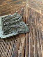 Vintage Zilveren Beursje malienkolder, Antiek en Kunst, Ophalen of Verzenden, Zilver