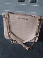 Valentino tas lichtroze krokodillenprint z.g.a.n, Sieraden, Tassen en Uiterlijk, Tassen | Damestassen, Ophalen, Zo goed als nieuw